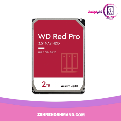 هارد ۲ ترابایت وسترن دیجیتال قرمز HDD 2TB WESTERN DIGITAL RED