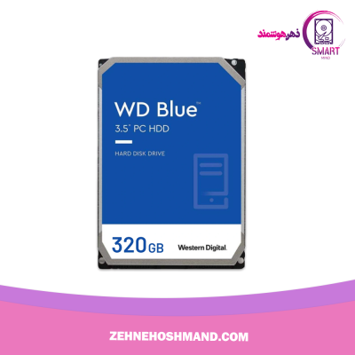 هارد ۳۲۰ گیگابایت وسترن دیجیتال آبی گارانتی ۱۲ الی ۱۸ ماه HDD 320GB WESTERN DIGITAL BLUE