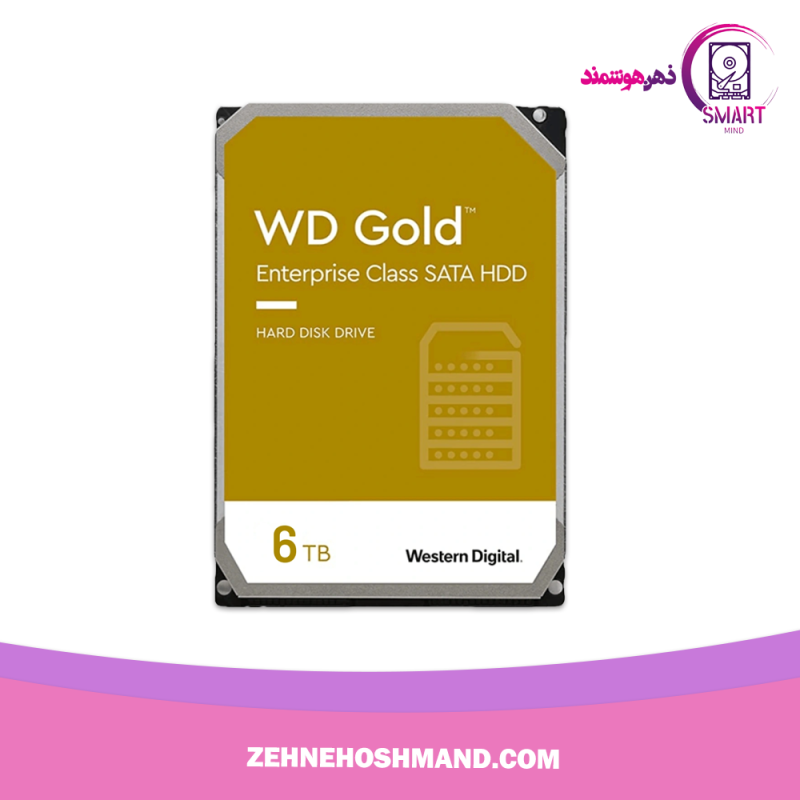 هارد ۶ ترابایت وسترن دیجیتال طلایی HDD 6TB WESTERN DIGITAL GOLD
